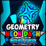 Play Geometry Neon Dash Sub Zero