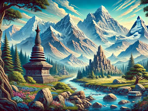 Famous Mountains Word Search