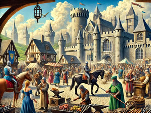 Medieval Times Word Search