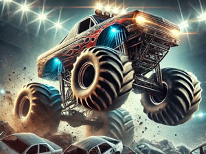 Monster Trucks Word Search