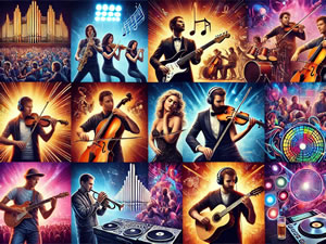 Music Genres Word Search