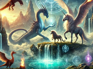 Mythical Creatures Word Search