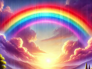 Rainbow Colors Word Search