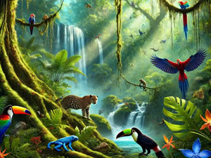 Rainforest Wonders Word Search