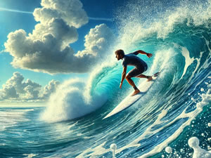 Surfing Word Search